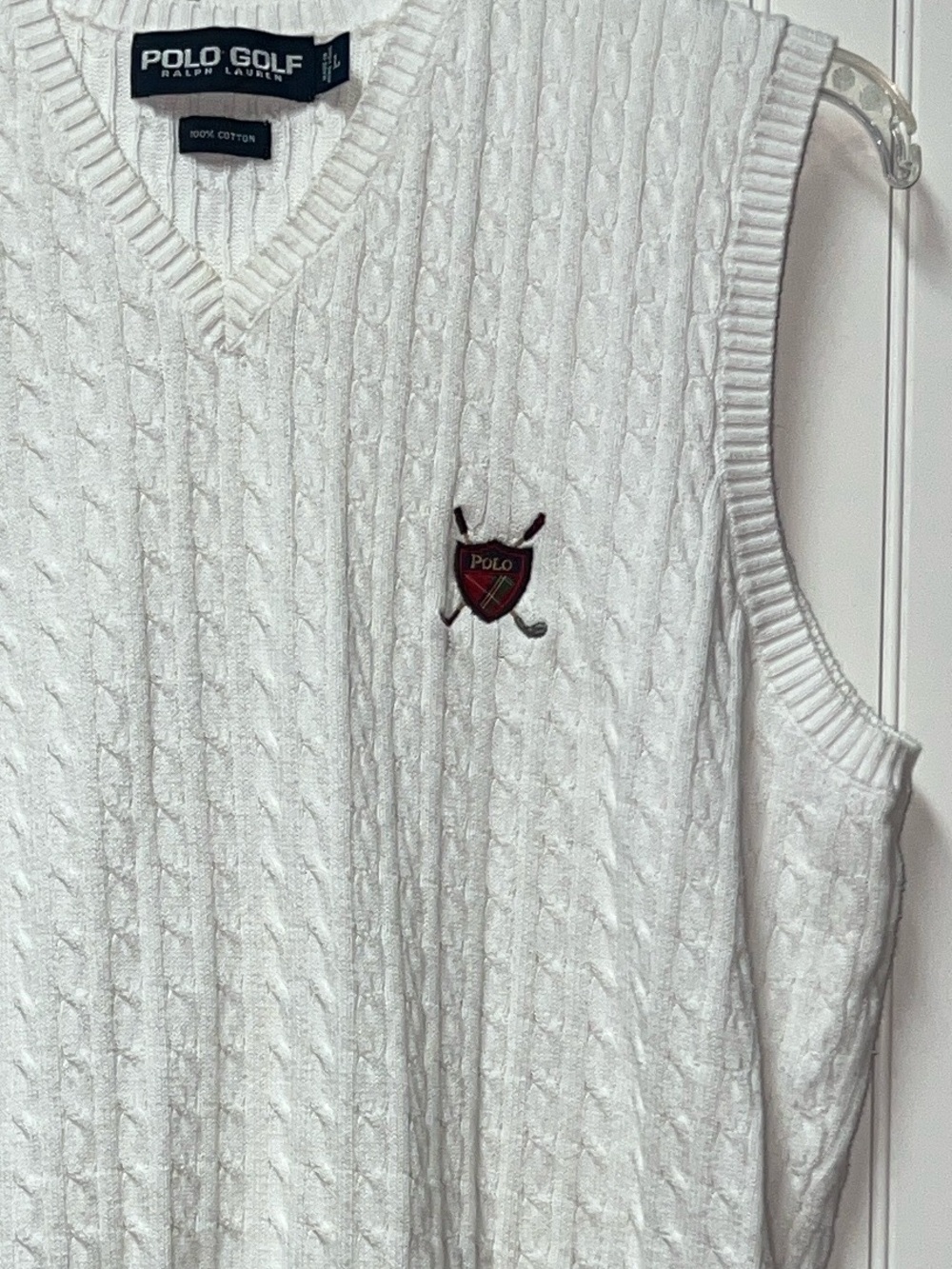 Ralph Lauren Polo Golf Sweater Vest L